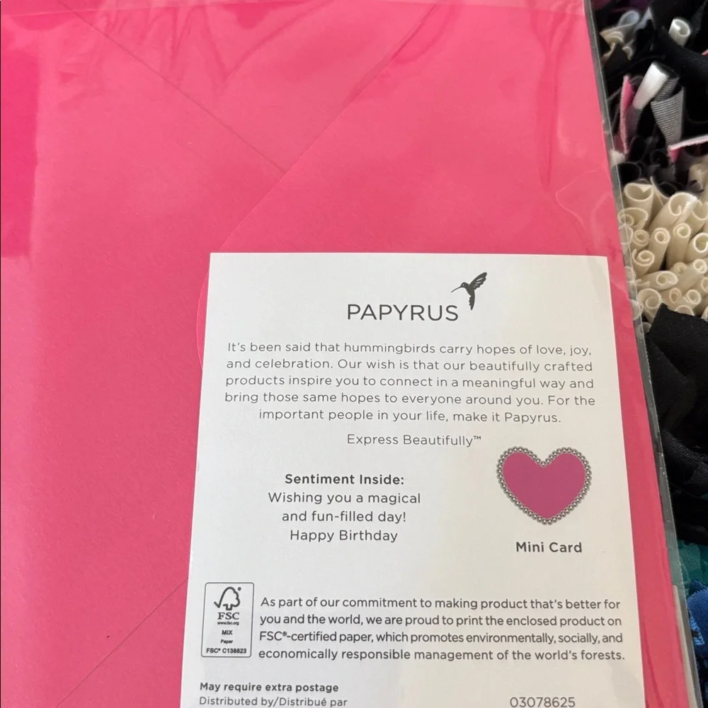 🆕Papyrus Wearable Crown Birthday Greeting Card